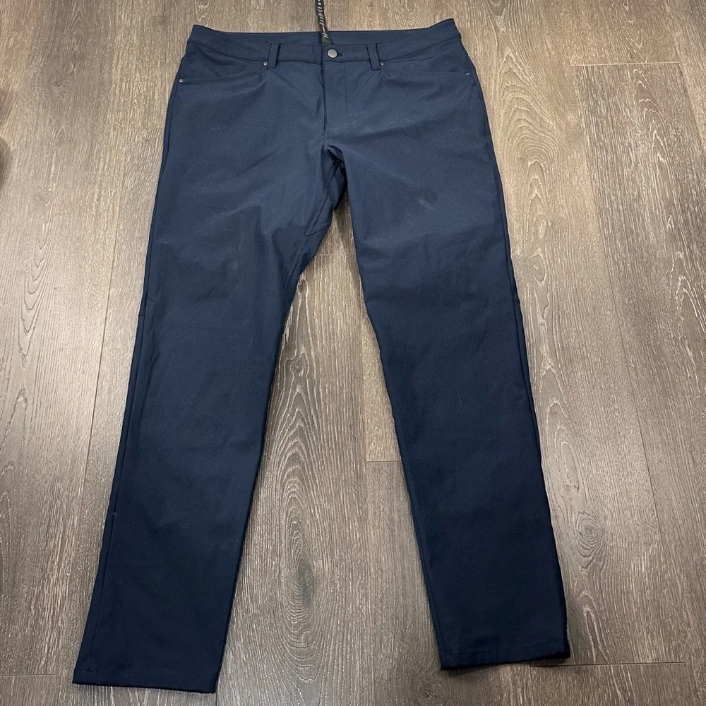 Lululemon ABC‎ Slim Fit Pant Warpstreme Sz 36 - Picture 2 of 5